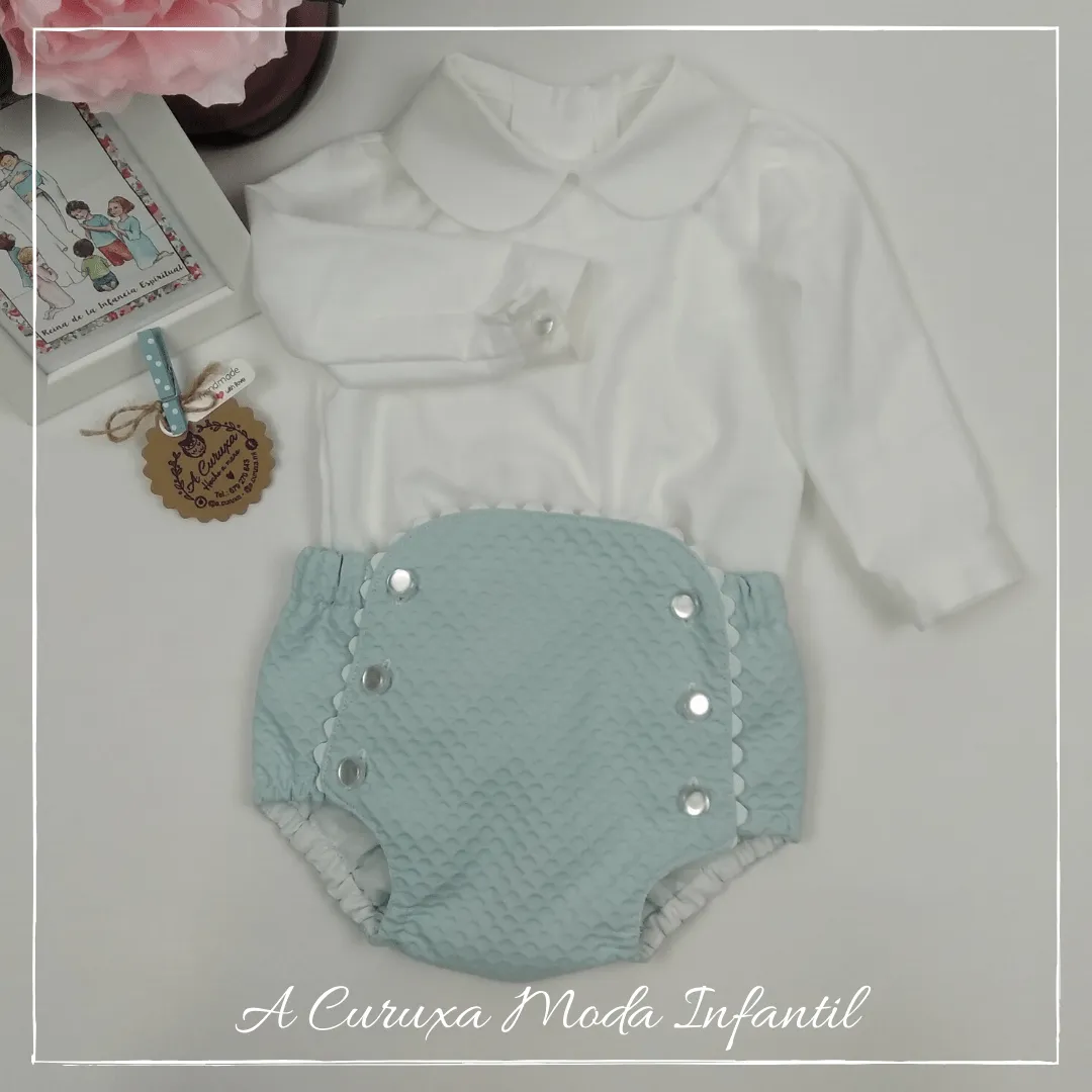 Cubrepañal bebé “Aqua”