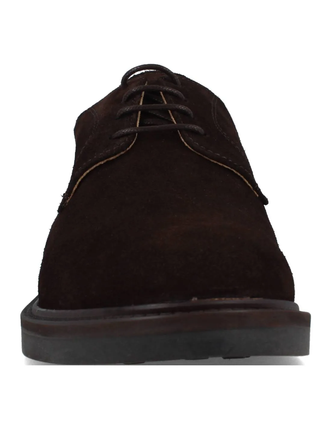 DON MANUEL 1912  ZAPATO BLUCHER DE PIEL SERRAJE MARRóN