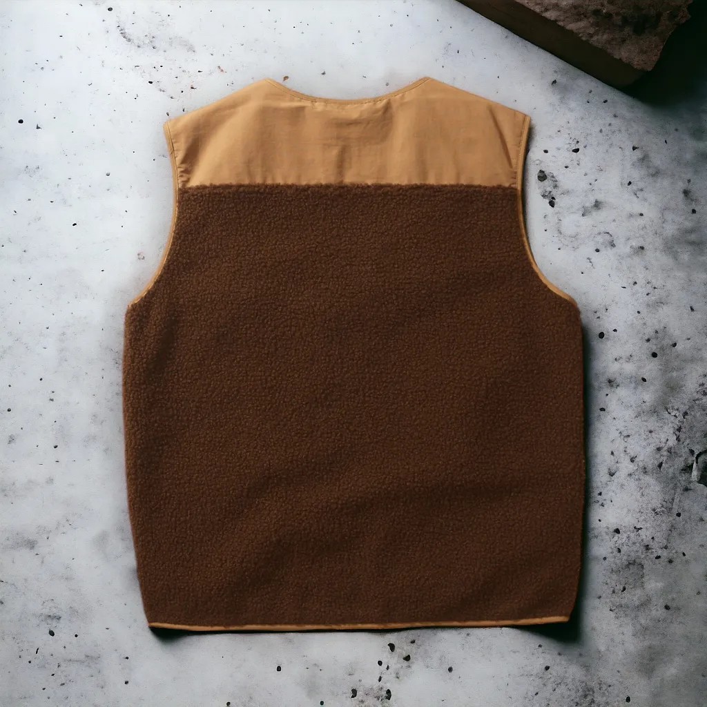 Edmmond – Chaleco Shearling Chocolate