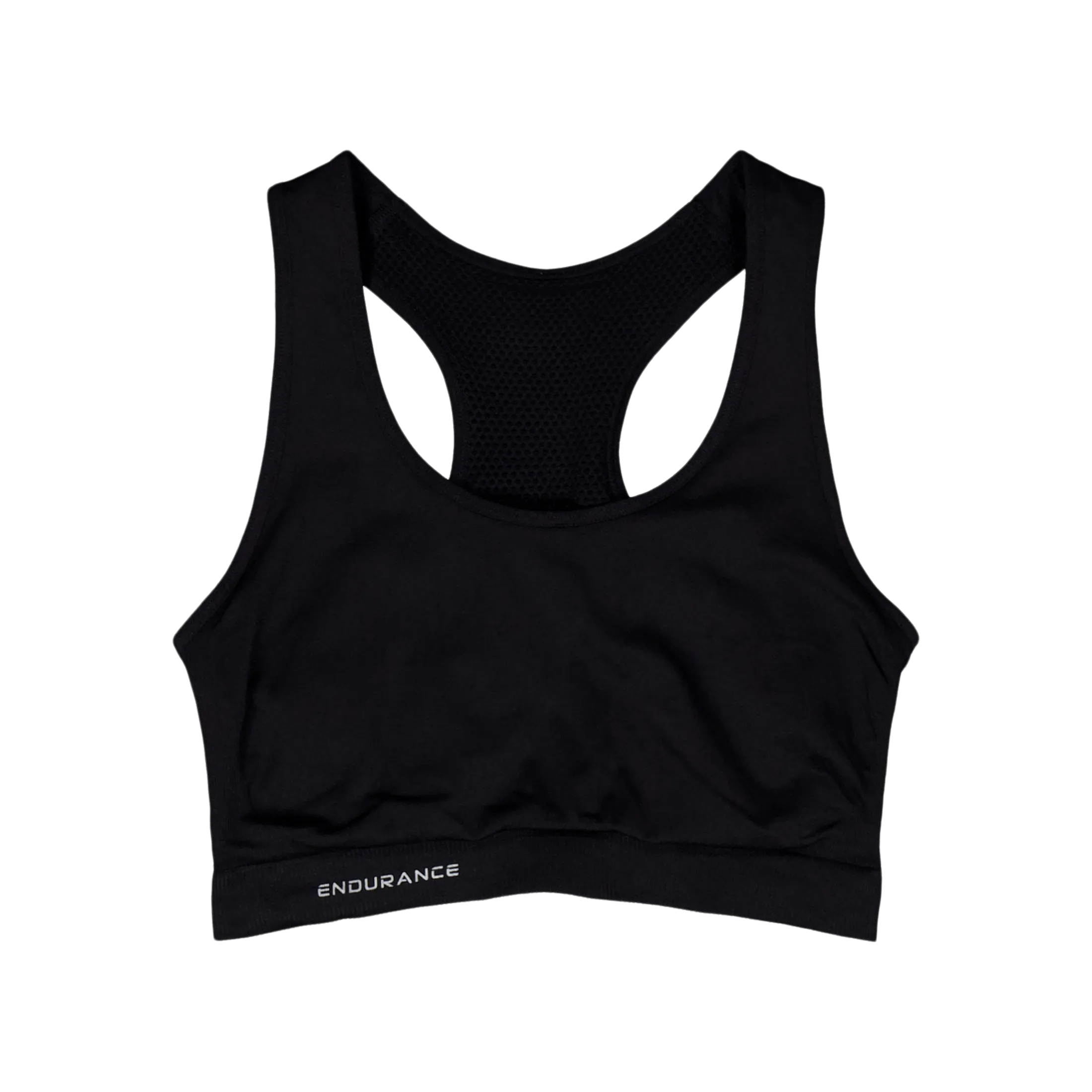 Endurance Katrina W Seamless Sports Bra Black