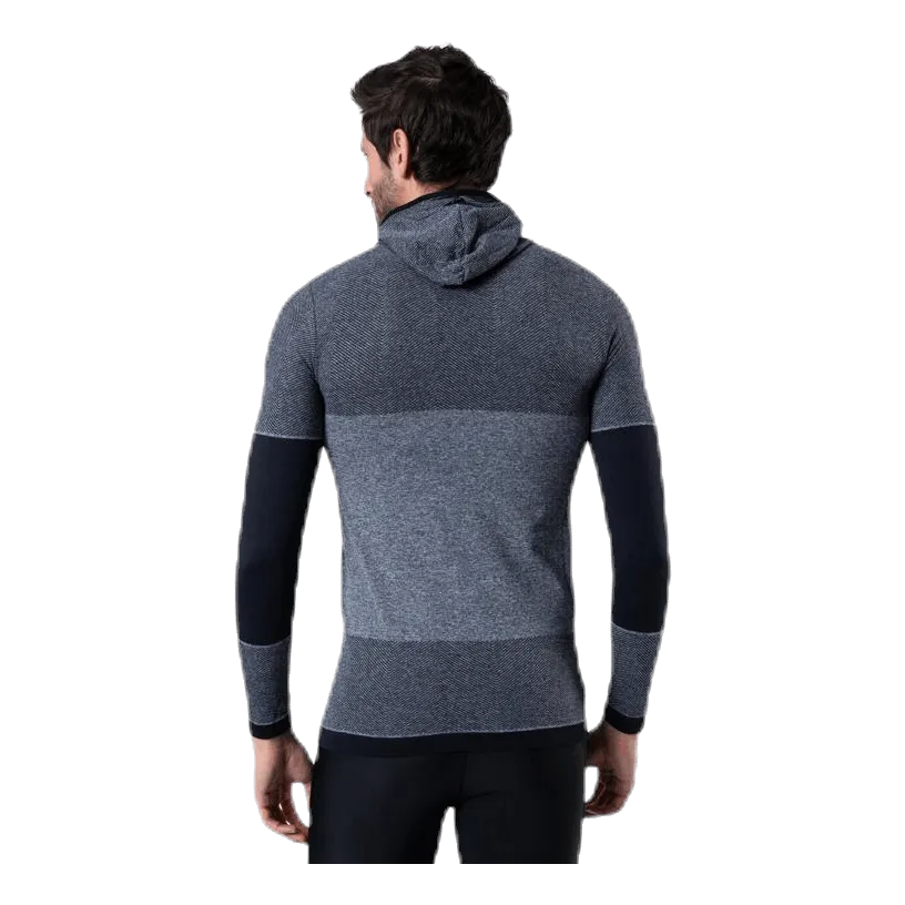 Endurance Kerto Melange Seamless Midlayer w/hood Black