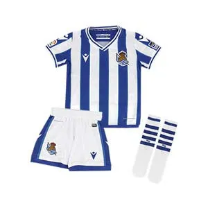 Equipación Macron niño Real Sociedad 2020 2021