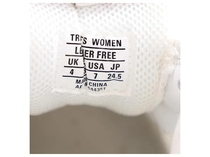 Everyday Zapatillas Triple S con suela transparente Balenciaga en poliéster blanco 