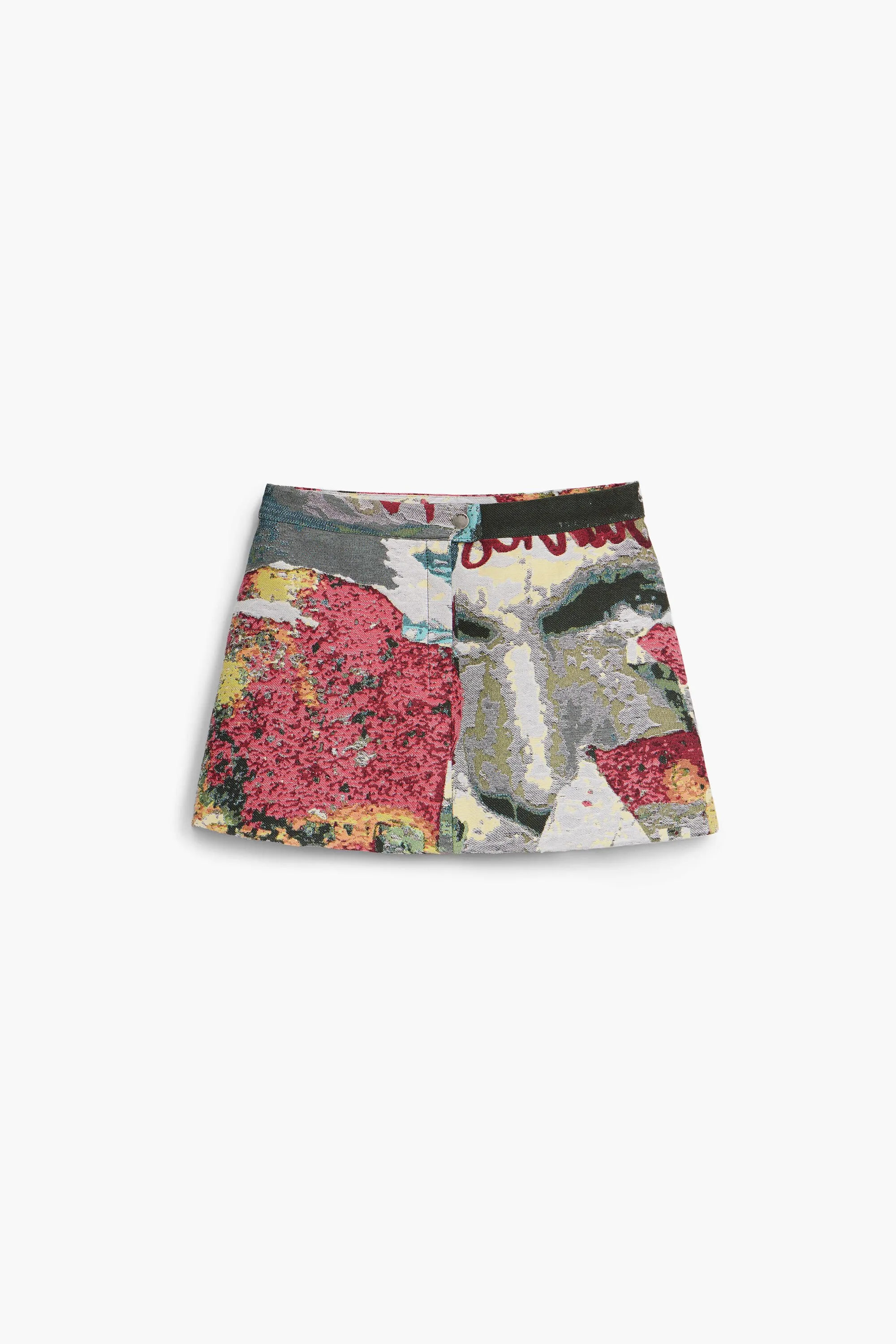 Falda corta flores M. Christian Lacroix