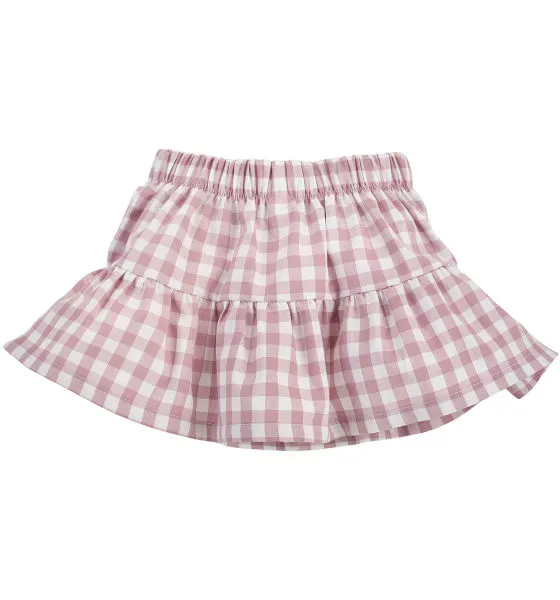 Falda de cuadros para niña colección Sweet Cherry