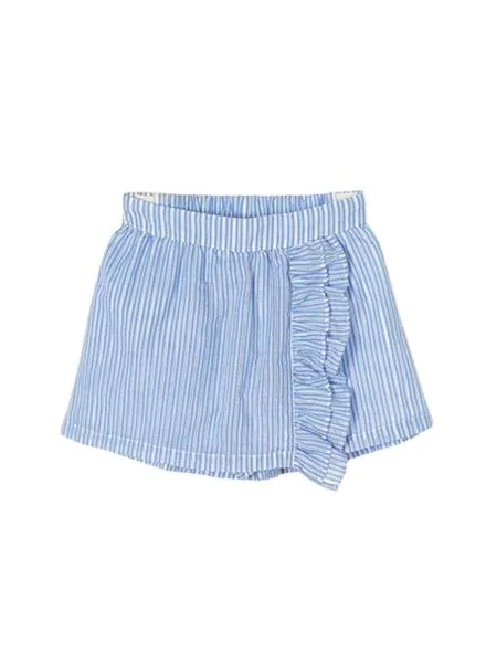 Falda Pantalon Mayoral Rayas Azul para Niña