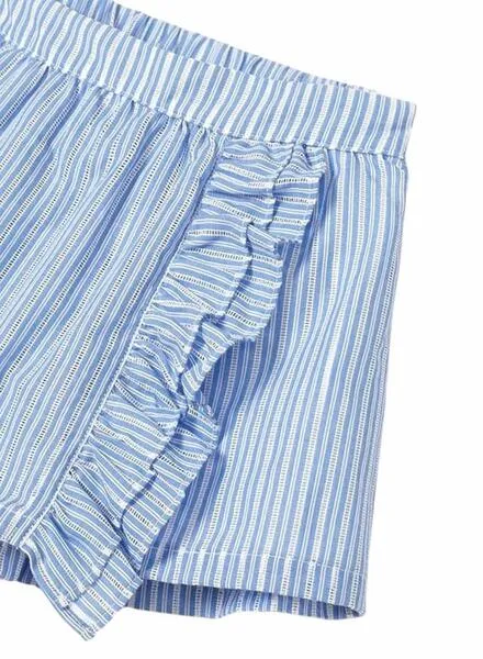 Falda Pantalon Mayoral Rayas Azul para Niña