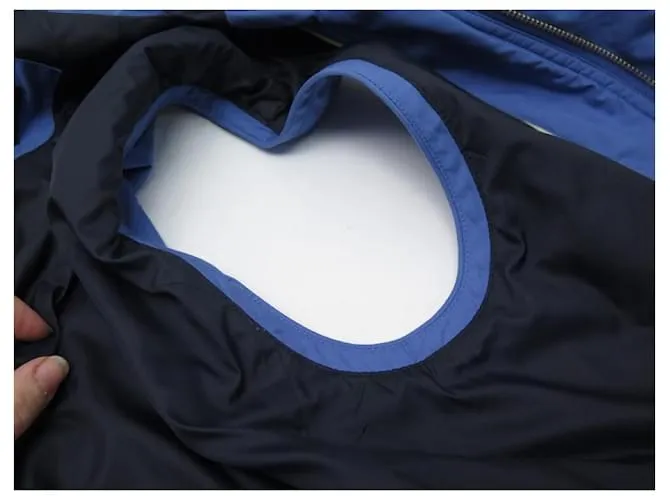 Façonnable NUEVA CHAQUETA SIN MANGAS FACONNABLE CHALECO ACOLCHADO S 46 CHALECO CHALECO AZUL 