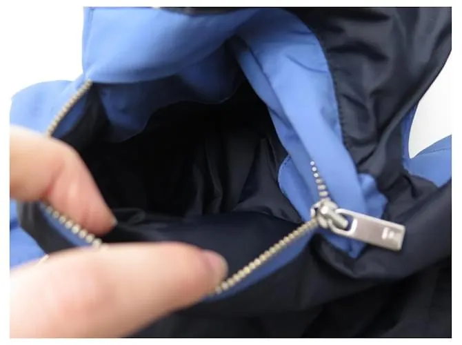 Façonnable NUEVA CHAQUETA SIN MANGAS FACONNABLE CHALECO ACOLCHADO S 46 CHALECO CHALECO AZUL 