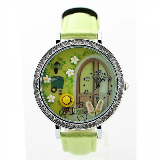 Fresh Garden Polymer Clay Watch