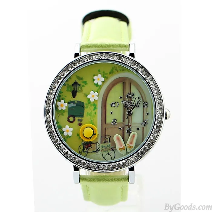 Fresh Garden Polymer Clay Watch