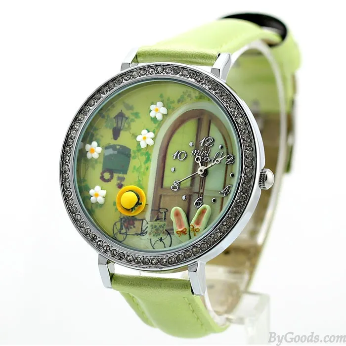 Fresh Garden Polymer Clay Watch