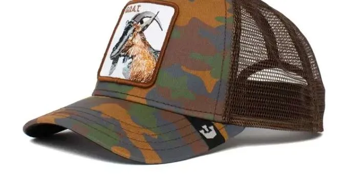 GOORIN BROS THE GOAT TRUCKER CAP  1010076BRO