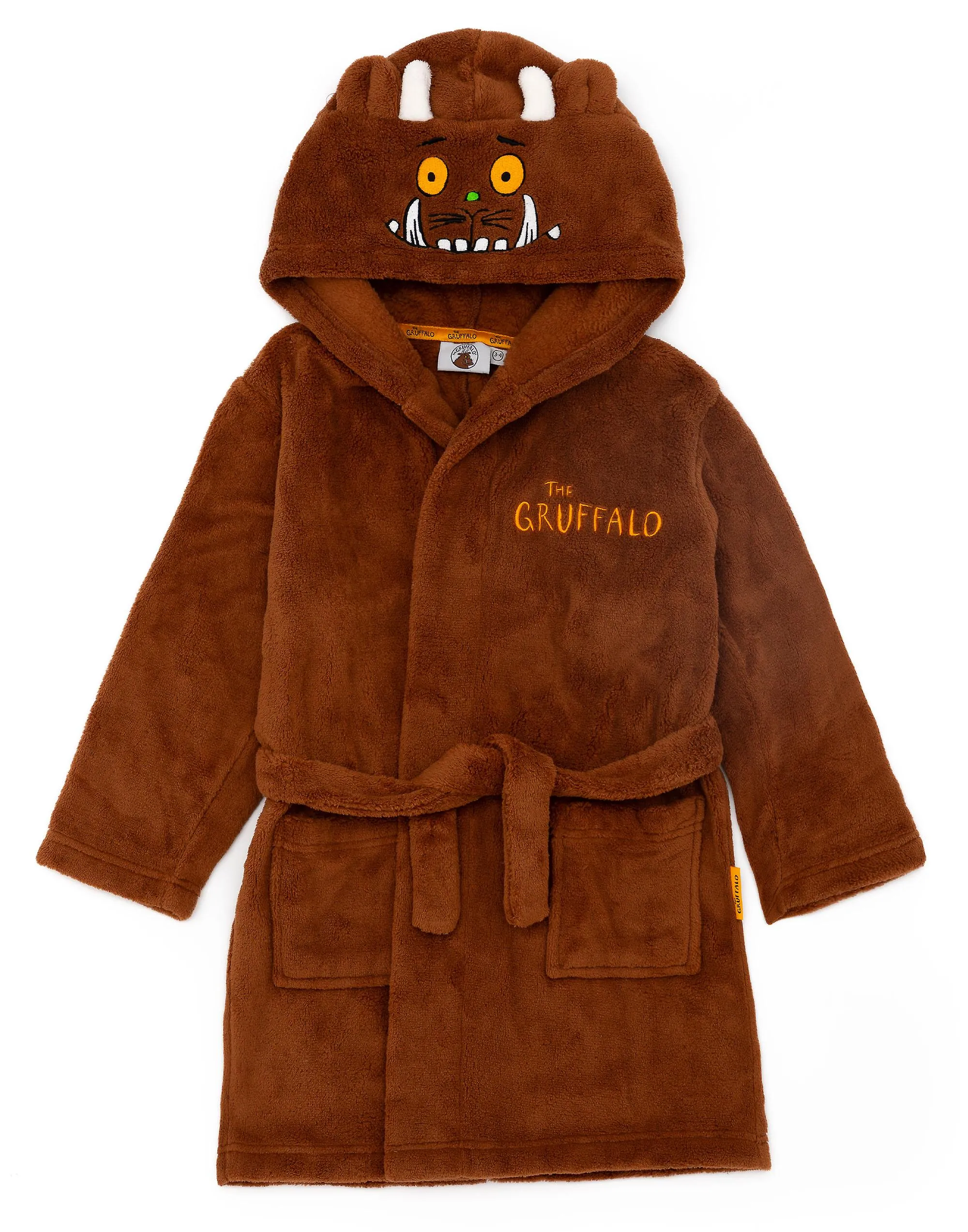 Gruffalo & Friends Albornoz Unisex Niños Marrón Gruffalo
