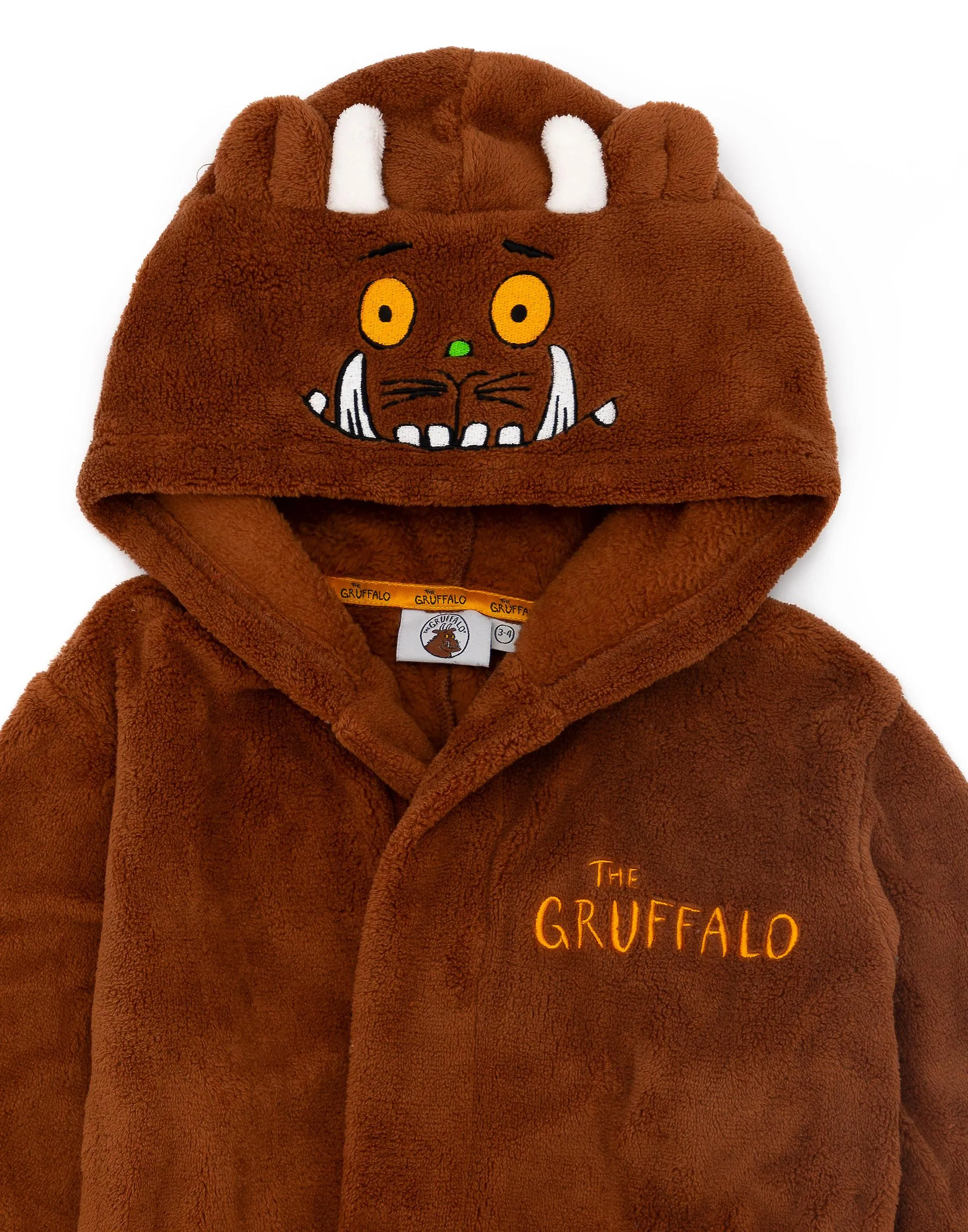 Gruffalo & Friends Albornoz Unisex Niños Marrón Gruffalo