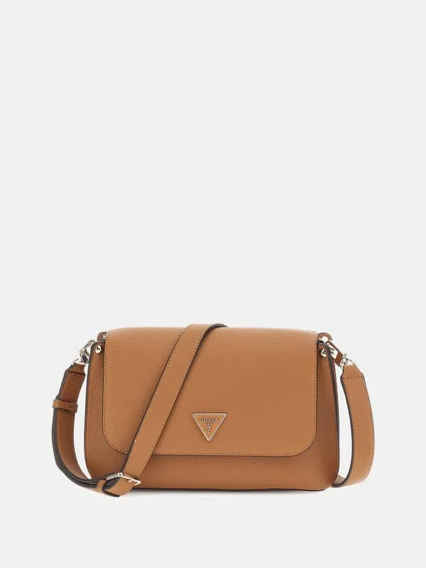 GUESS Meridian Triangle Logo Crossbody