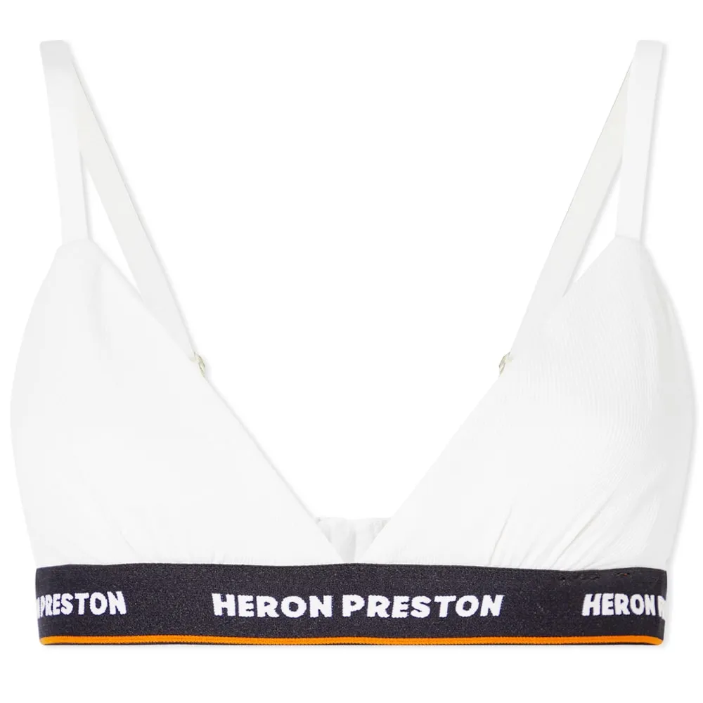 HERON PRESTON Triangle Logo Bra