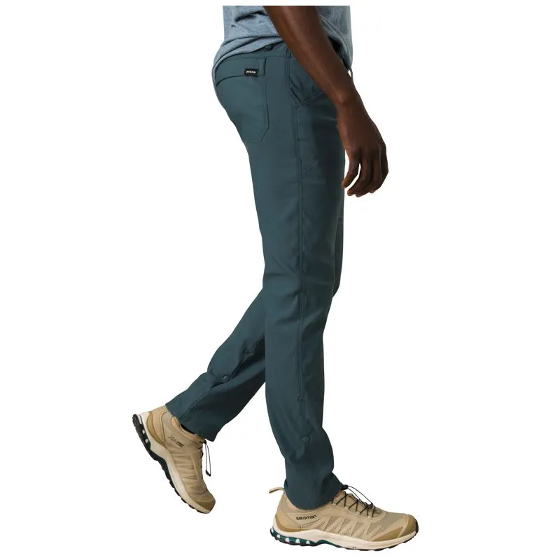 Hombres Prana Stretch Zion Slim Pant II (Gris Azul)