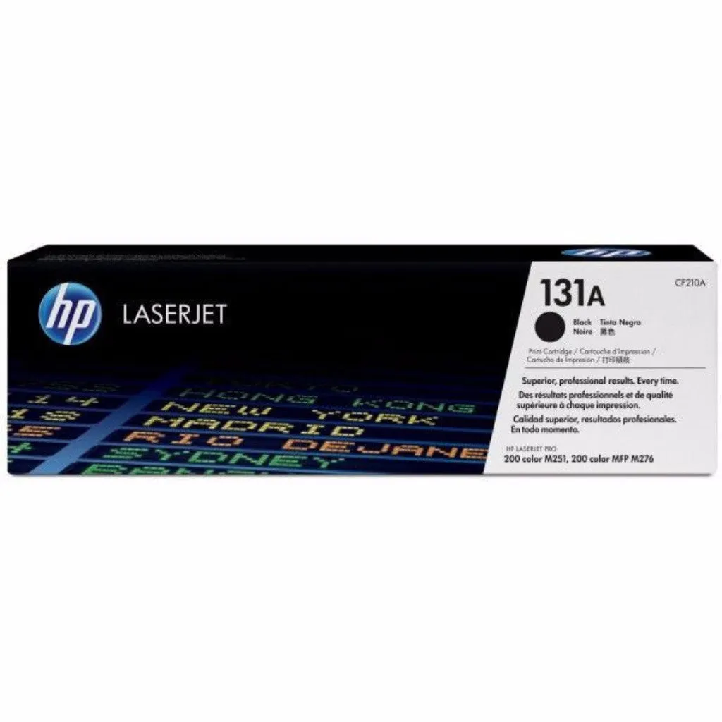 HP Tóner Negro 131A (CF210A) 1,600 Páginas