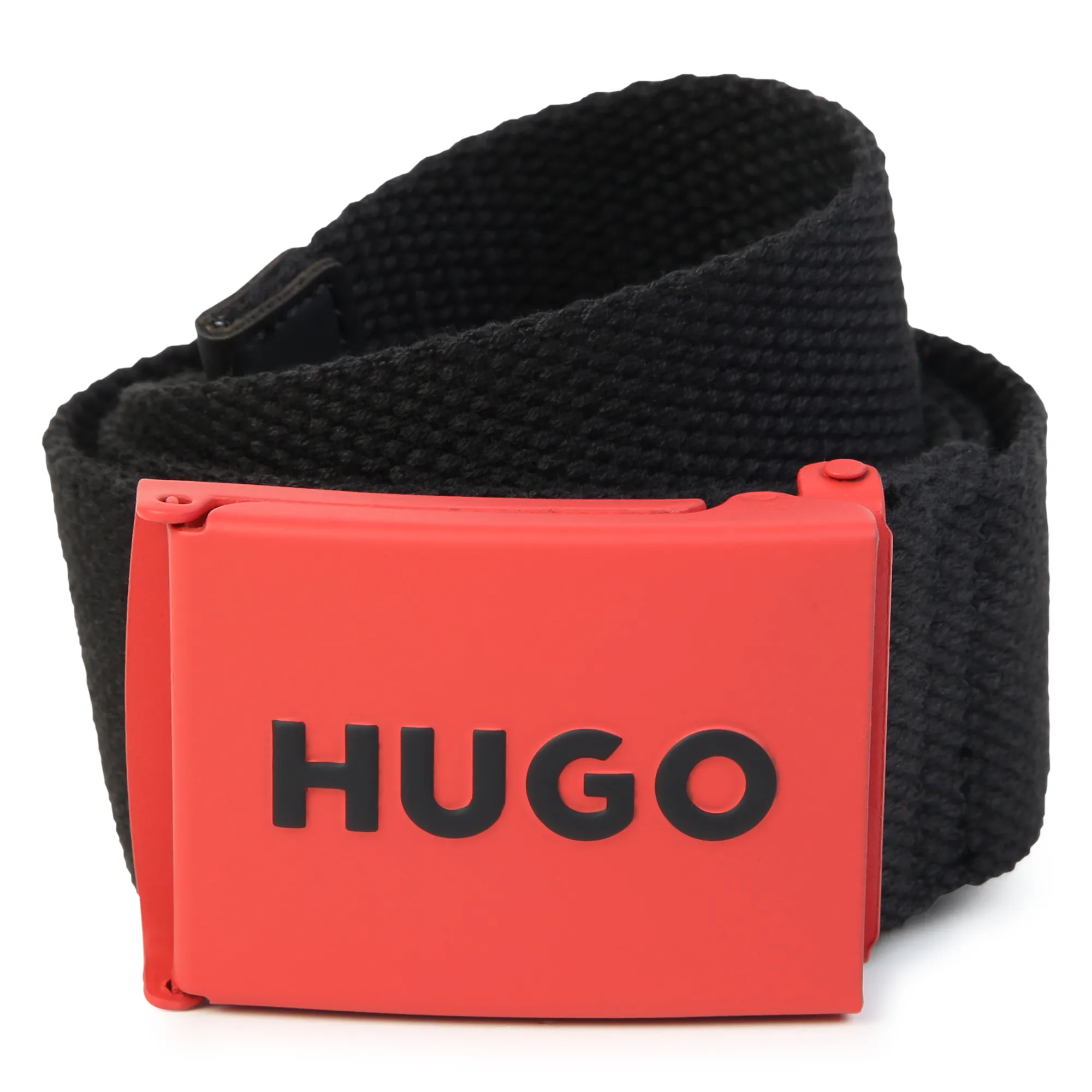 HUGO Cinturón con hebilla de goma