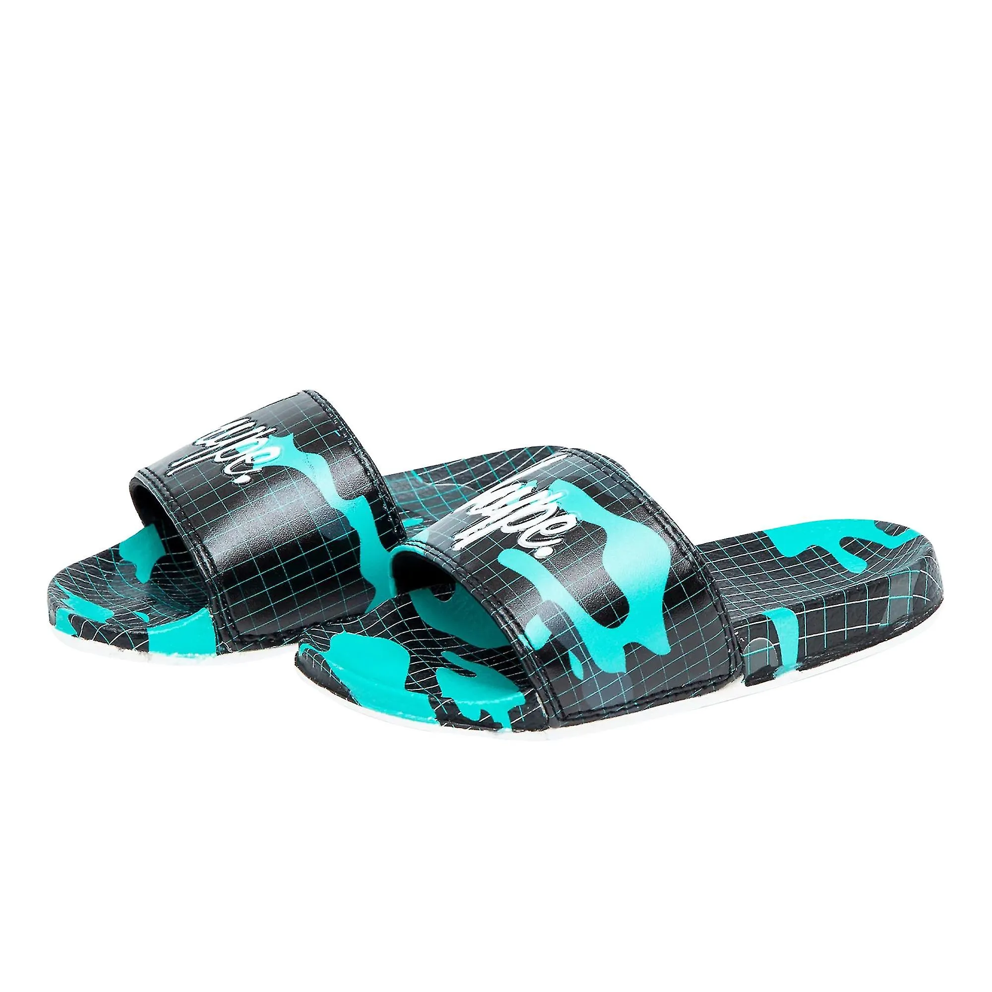 Hype Niños / Niños Wave Camo Sliders