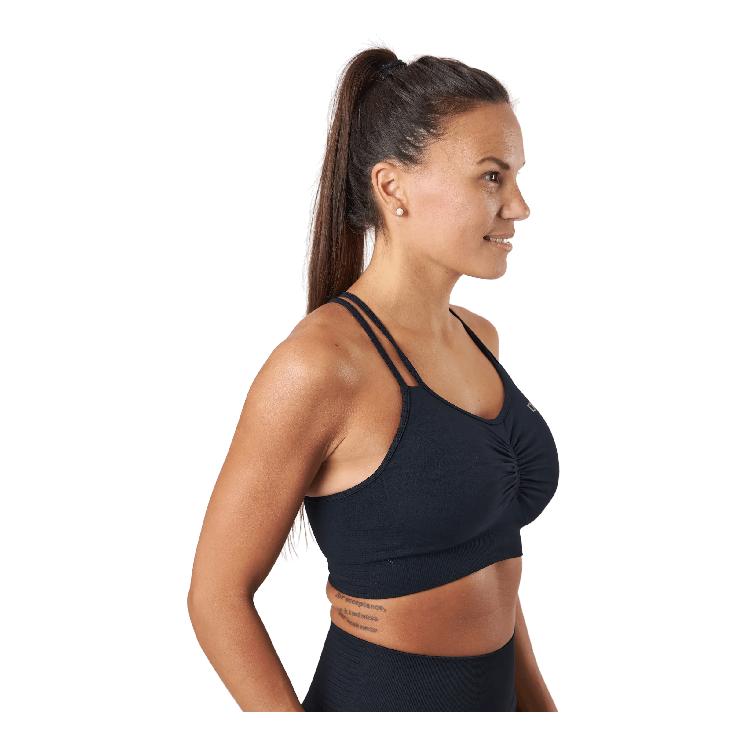 Icaniwill Define Seamless Scrunch Sports Black