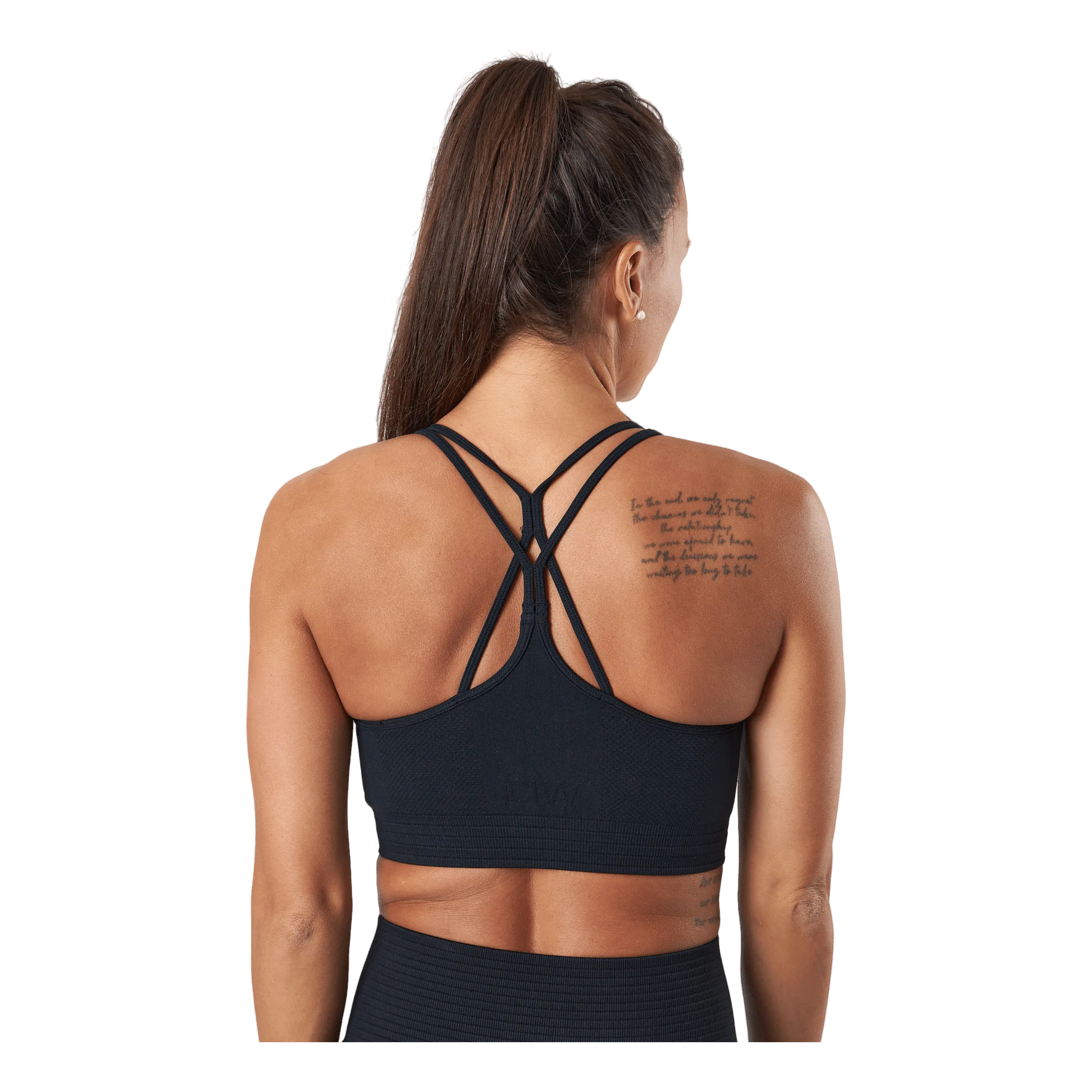 Icaniwill Define Seamless Scrunch Sports Black