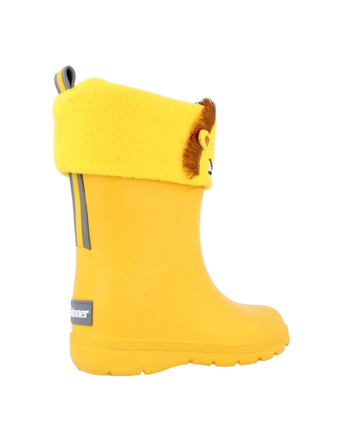 ISOTONER  BOTITAS DE AGUA CALCETíN LEóN AMARILLO