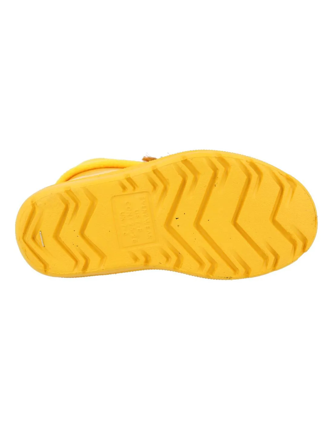 ISOTONER  BOTITAS DE AGUA CALCETíN LEóN AMARILLO