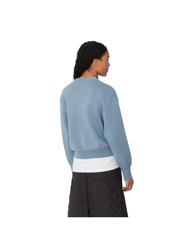 JERSEY CARHARTT WIP W' SIGNATURE SWEATER DUSTY ICEWAX