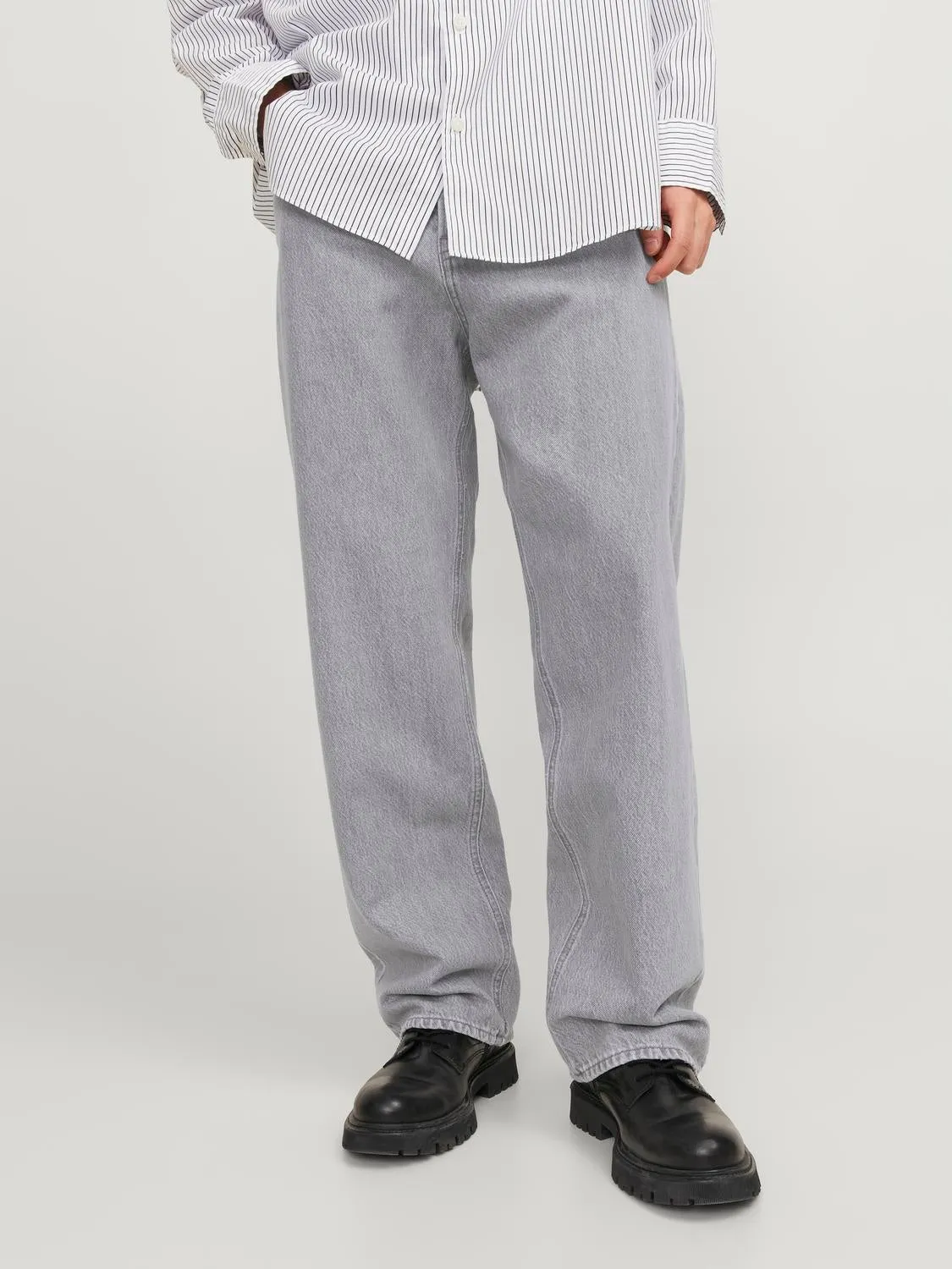 JJIALEX JJORIGINAL SBD 331 Vaqueros de corte baggy | Gris intermedio | Jack & Jones®