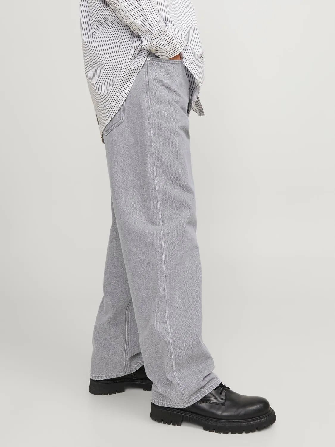JJIALEX JJORIGINAL SBD 331 Vaqueros de corte baggy | Gris intermedio | Jack & Jones®