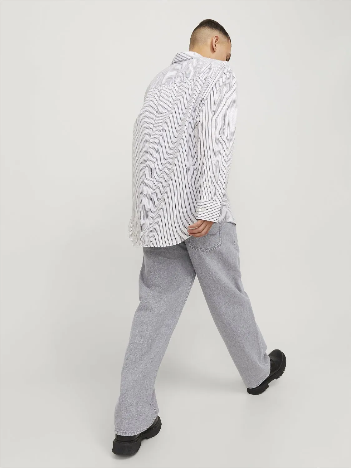 JJIALEX JJORIGINAL SBD 331 Vaqueros de corte baggy | Gris intermedio | Jack & Jones®