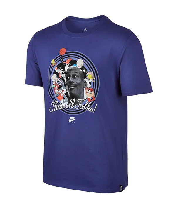 Jordan Camiseta Air Jordan "That's All Folks" (512/blue/multicolor)