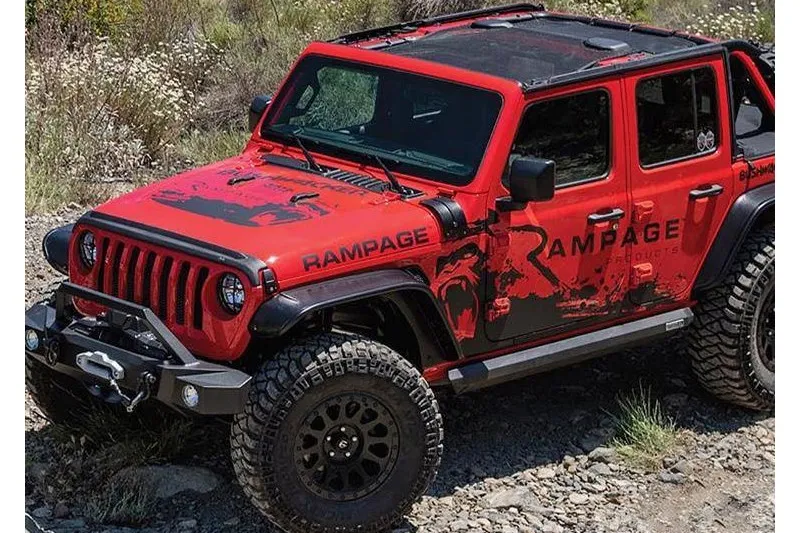 Juego paneles laterales Bushwacker Rocker Wrangler JL 4 puertas