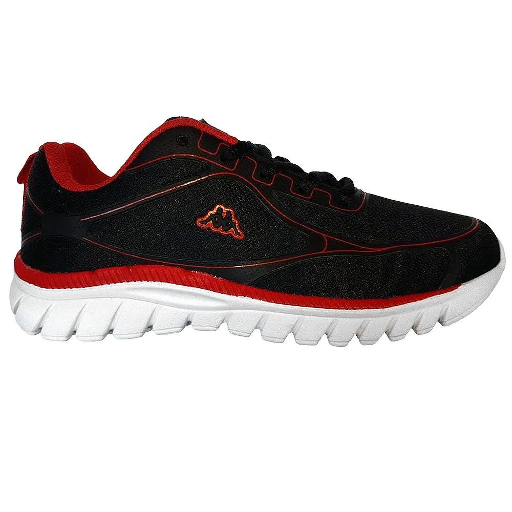 KAPPA ZAPATILLAS KIDS  RUFO BLK RED