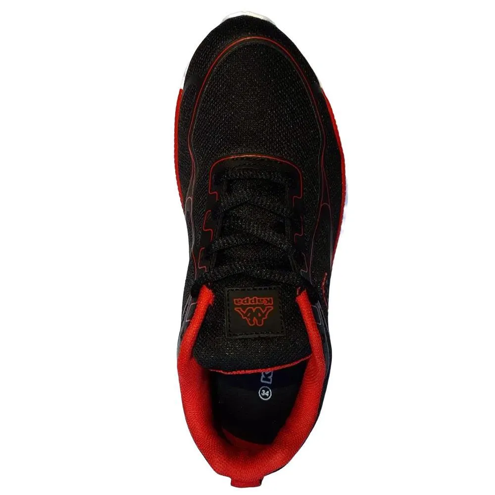 KAPPA ZAPATILLAS KIDS  RUFO BLK RED