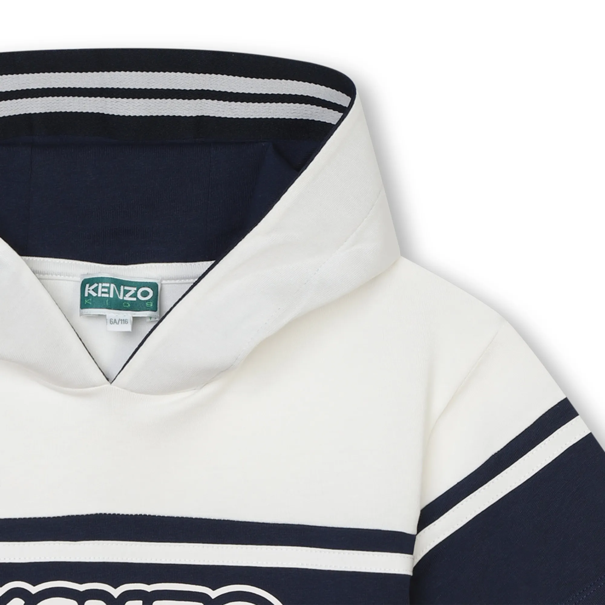 KENZO KIDS Camiseta algodón con capucha