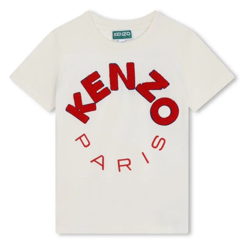 KENZO KIDS Camiseta algodón manga corta