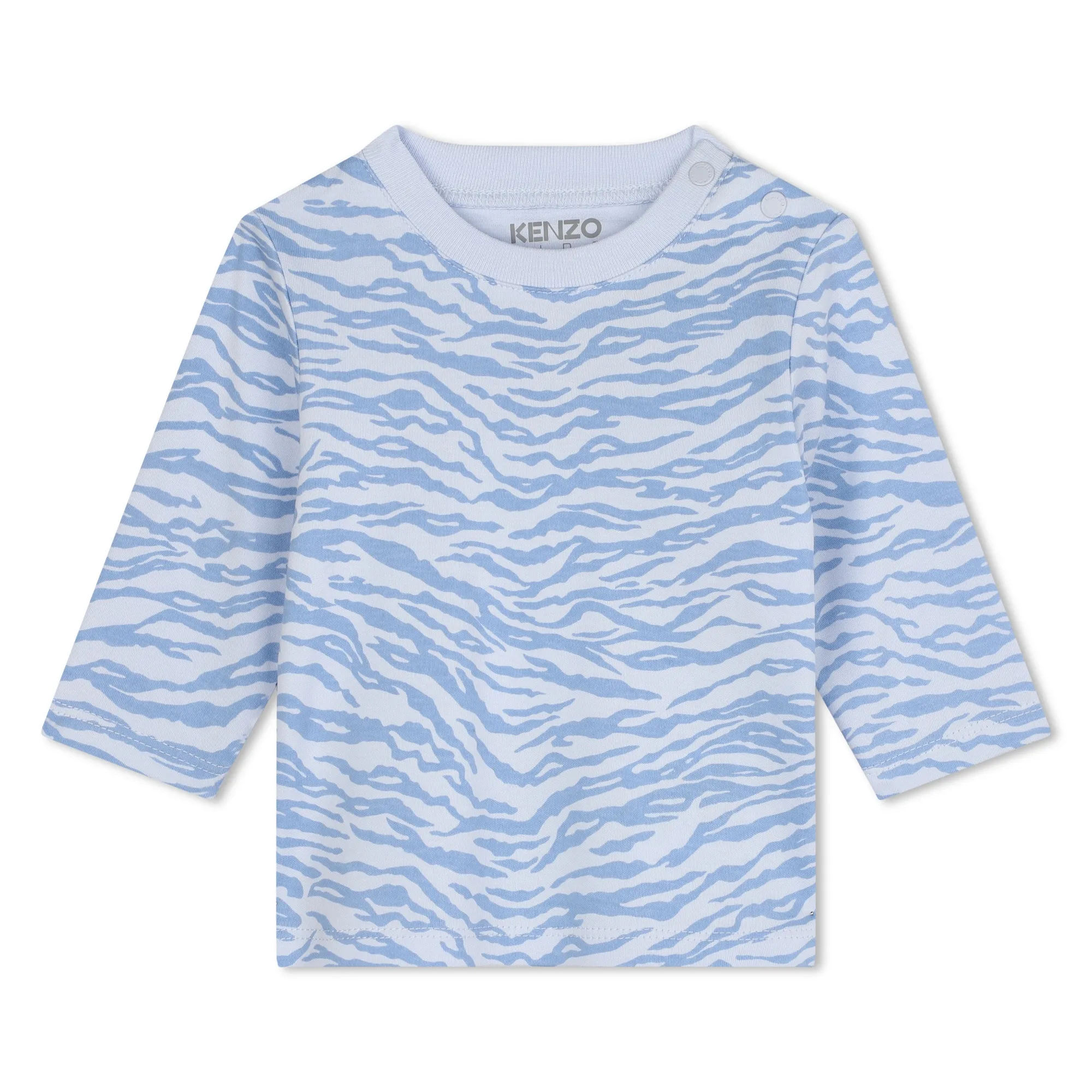 KENZO KIDS Camiseta y peto de algodón