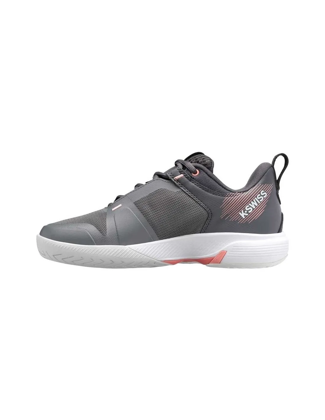 Kswiss Ultrashot Team All Court Gris Negro Mujer