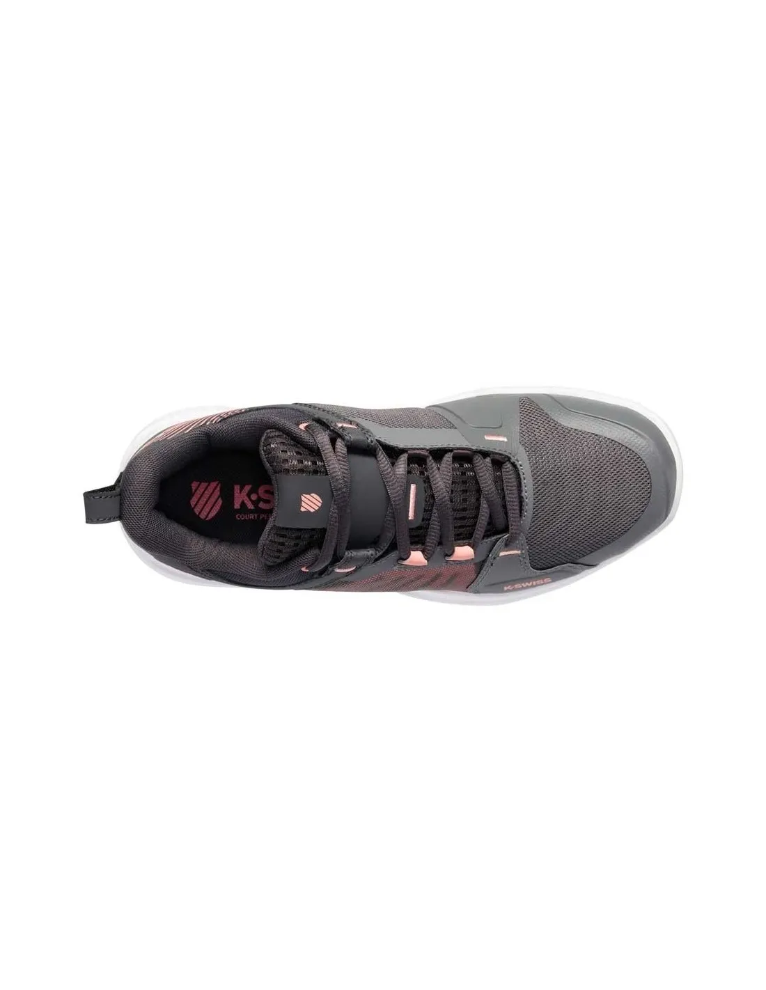 Kswiss Ultrashot Team All Court Gris Negro Mujer
