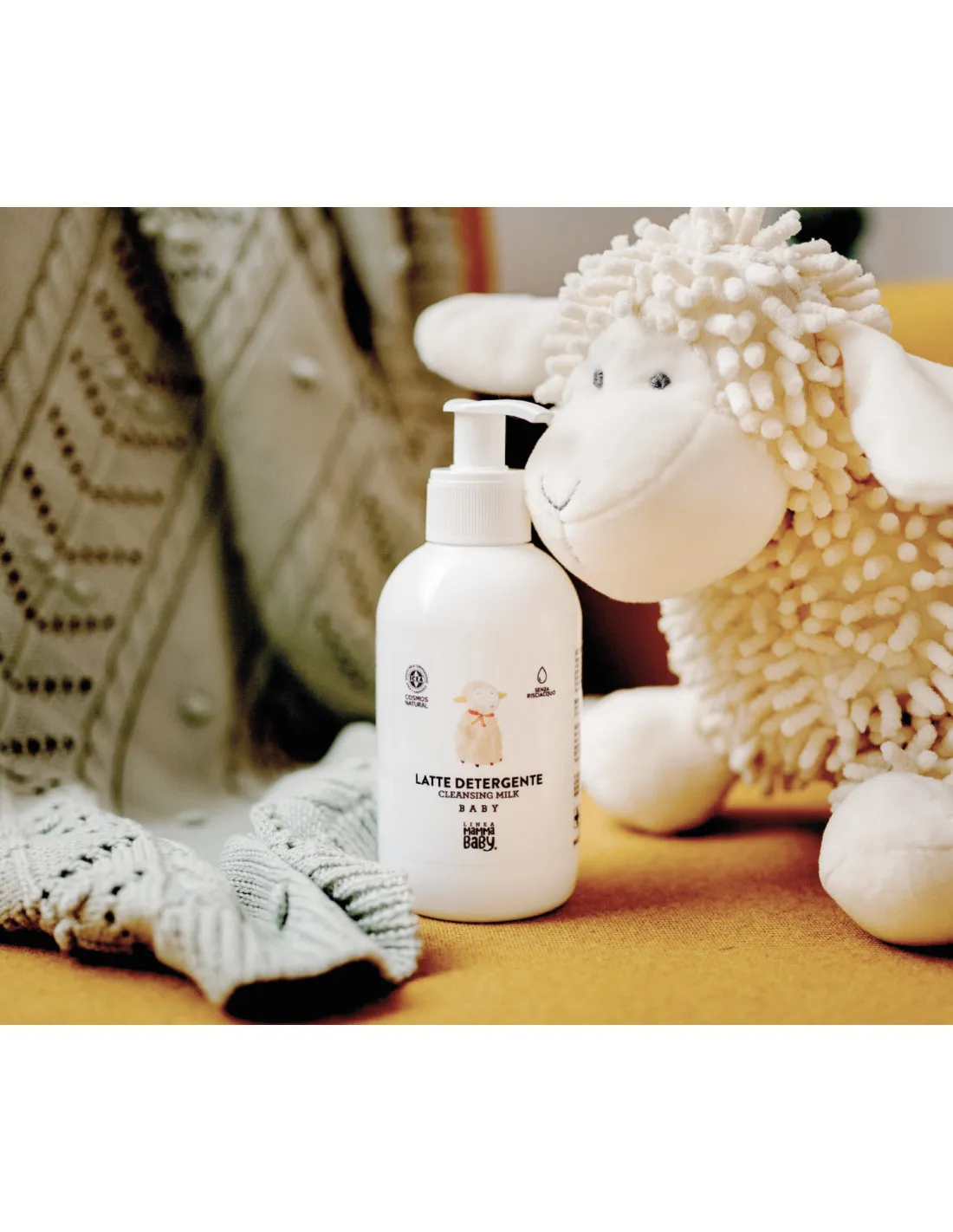 Leche limpiadora para bebé y adulto de Linea MammaBaby