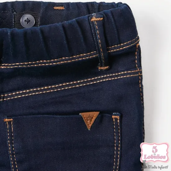 LEGGING NIÑA DENIM AZUL OSCURO Zippy
