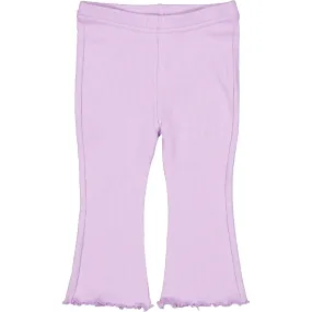 Leggings acampanados para bebé niña Tela elástica / Acampanado