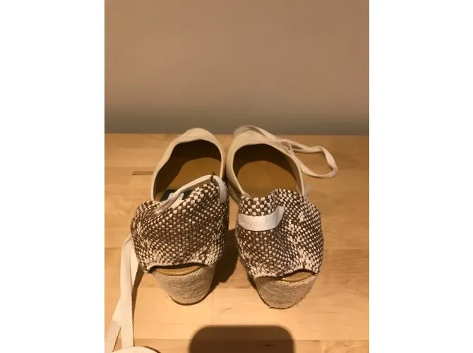 Loro Piana zuecos Crudo Crema 