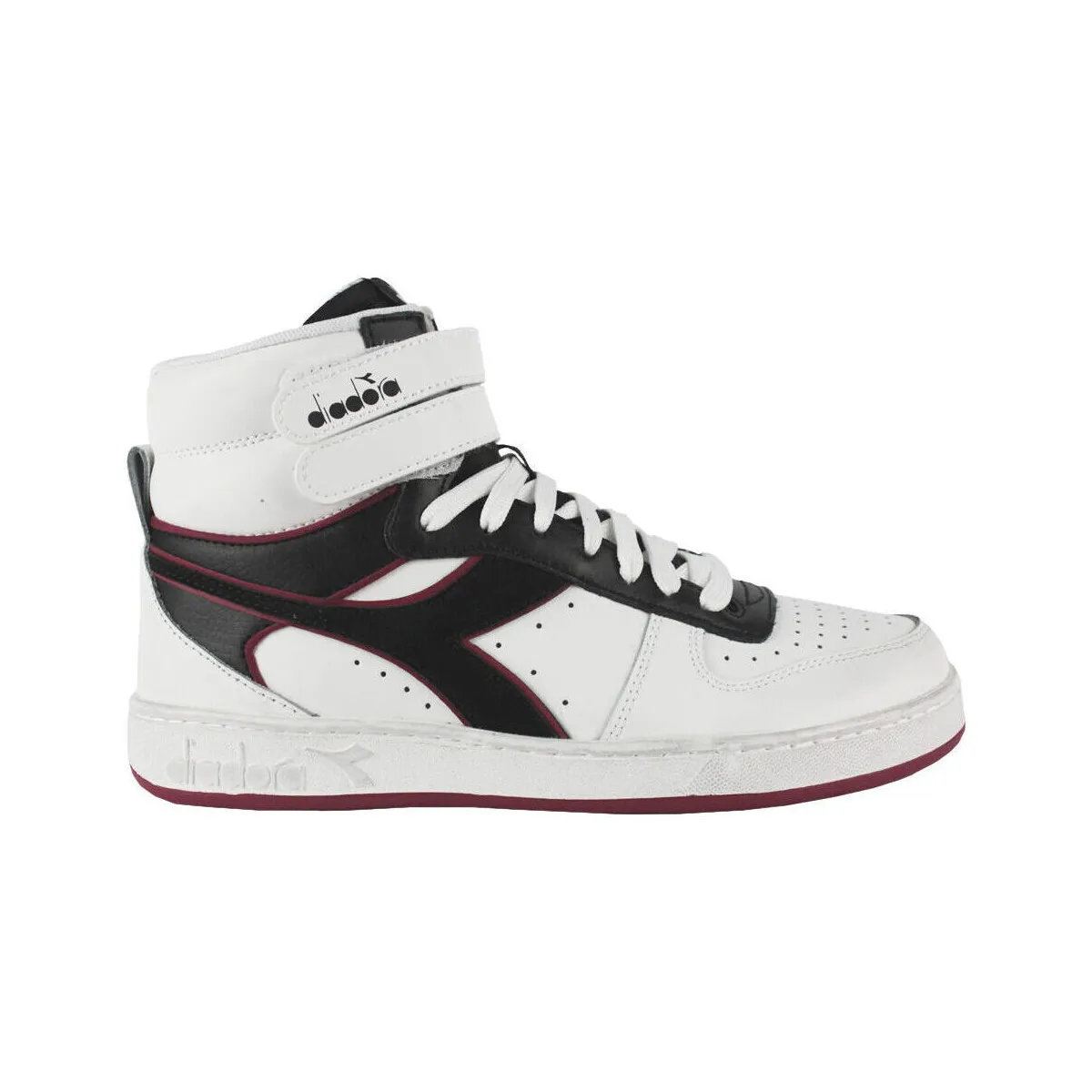 MAGIC BASKET MID C5019 White/Red granata