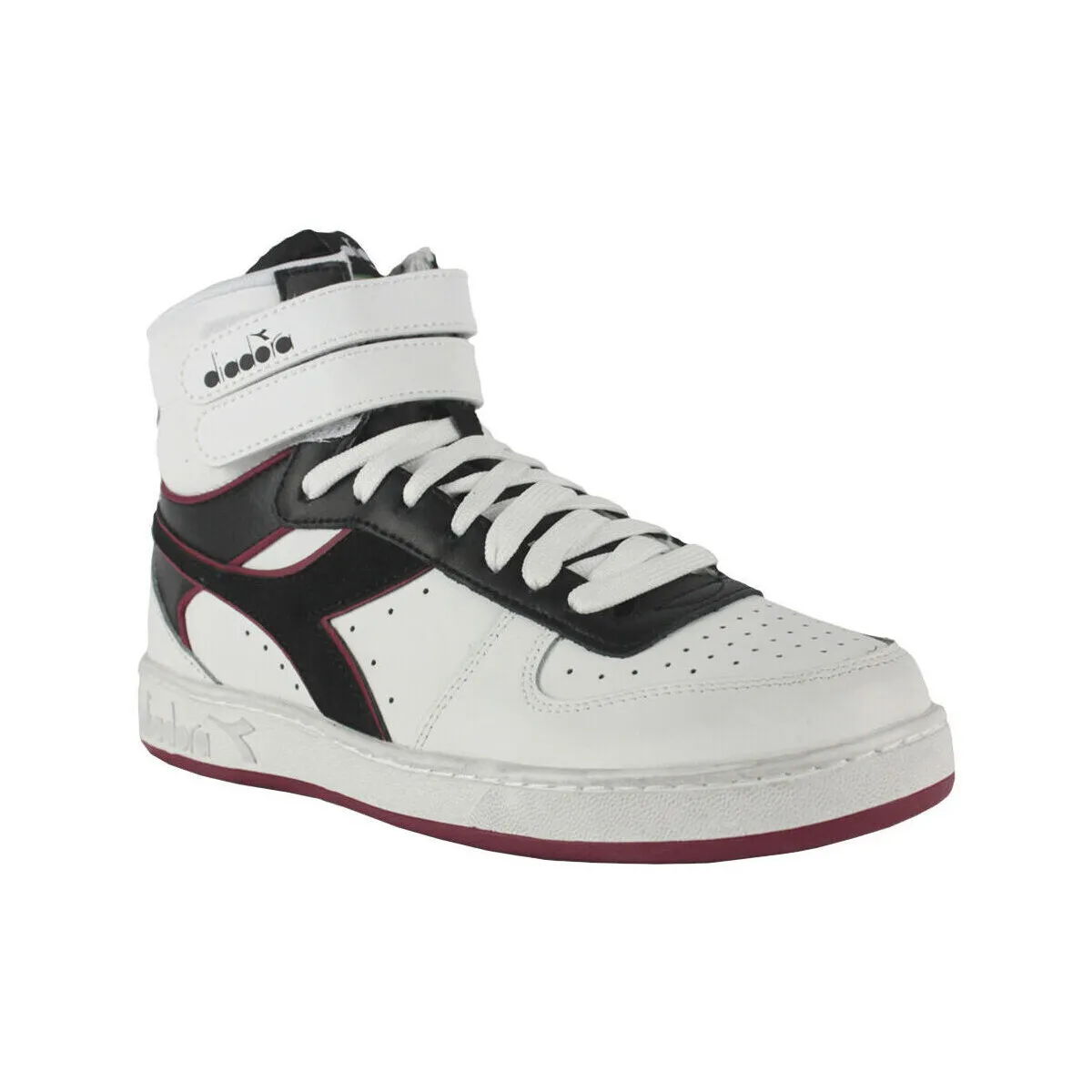 MAGIC BASKET MID C5019 White/Red granata