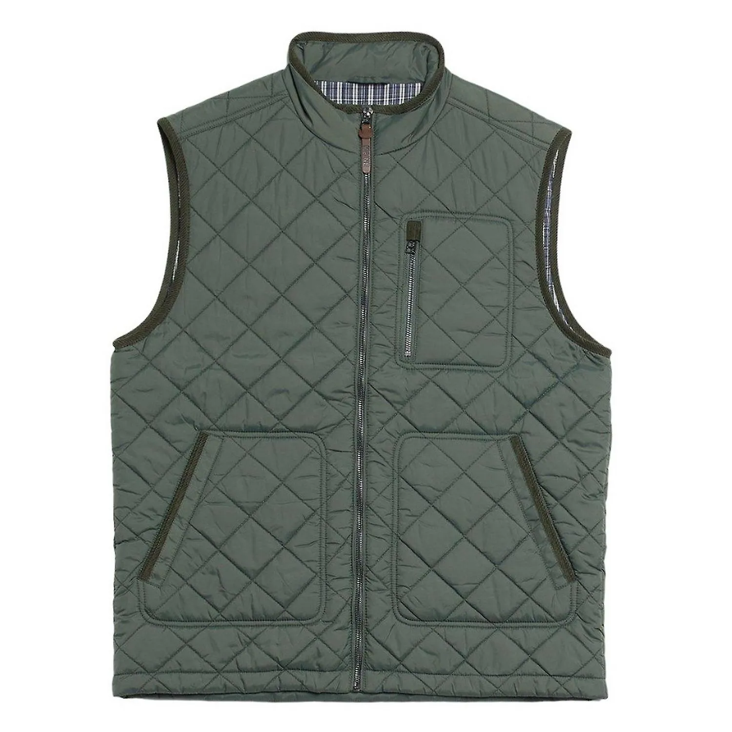 Maine Mens Quilted Lightweight Tailored Gilet