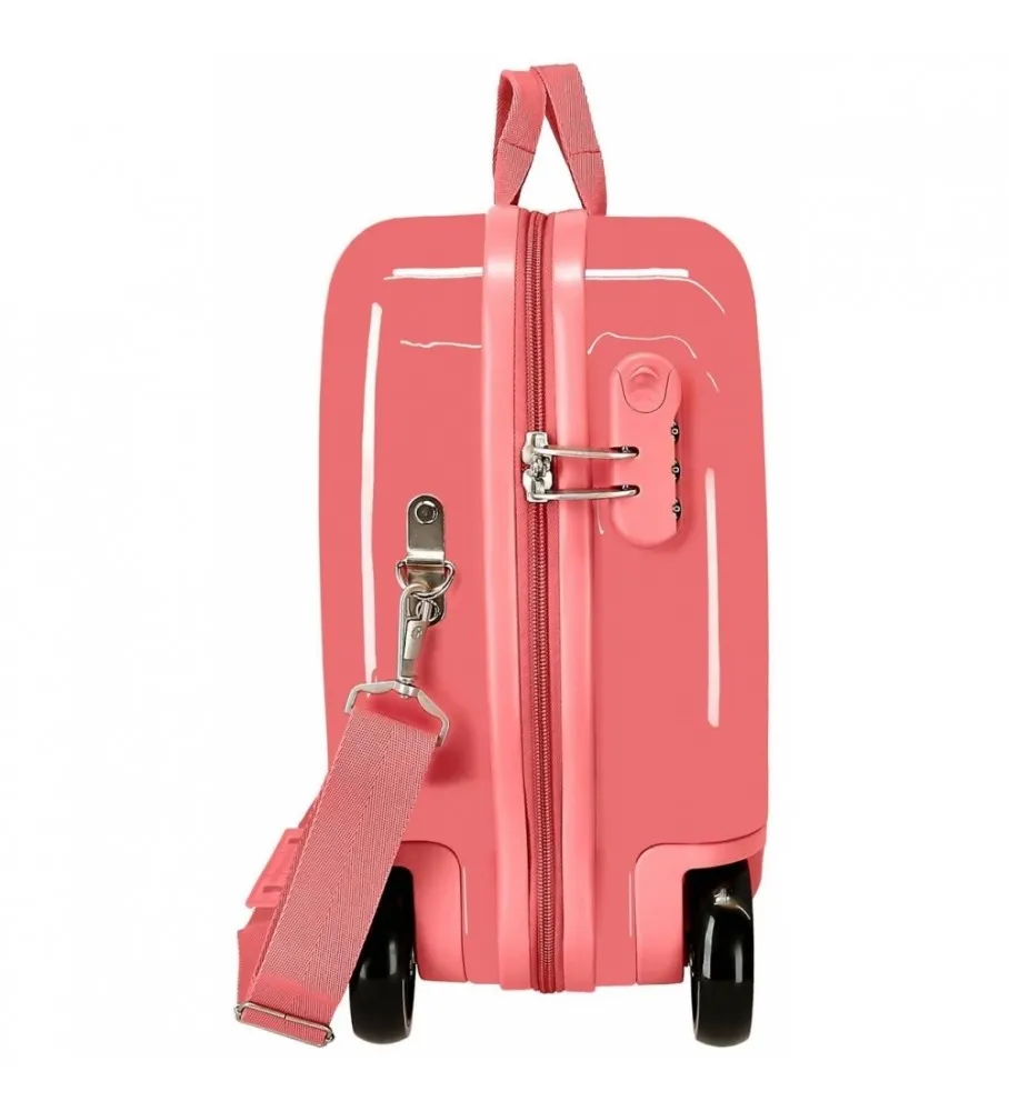 MALETA INFANTIL COFFEE SHOP CORAL 38X50X20CM